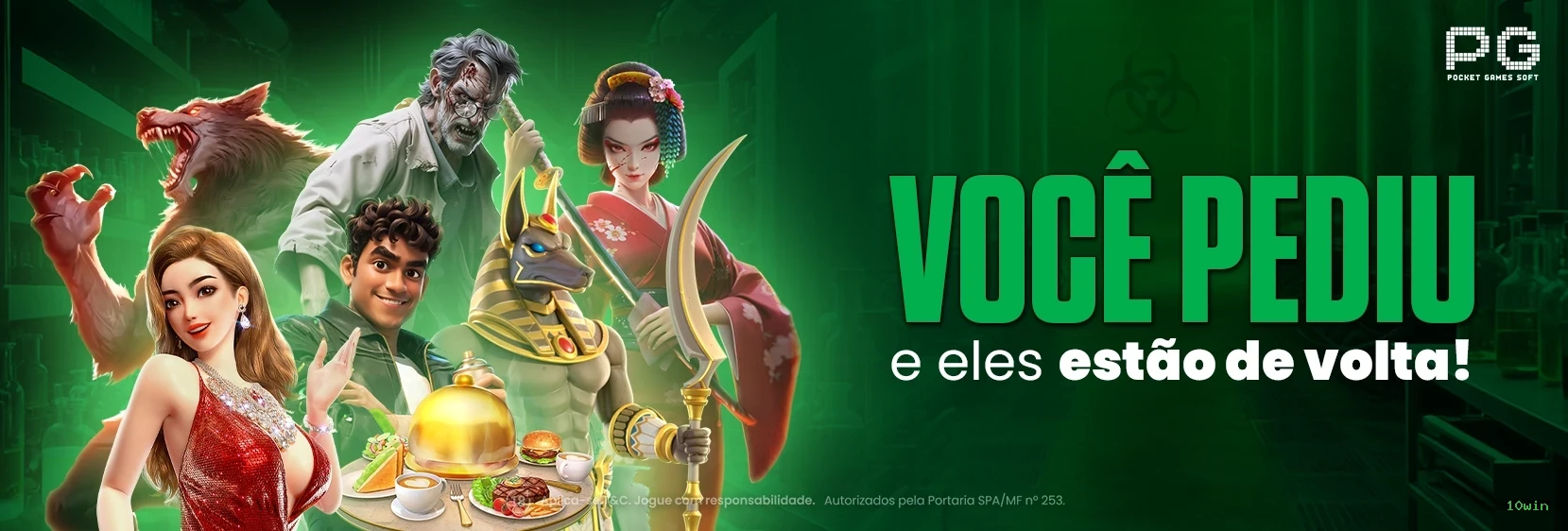 Jogos com dublagem PT-BR no 10win — imersão total